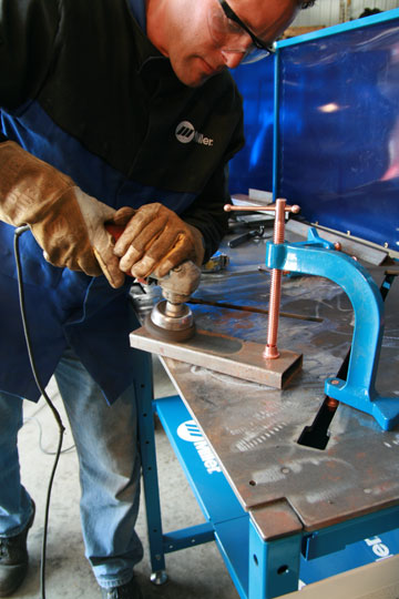 flux core welding sheet metal