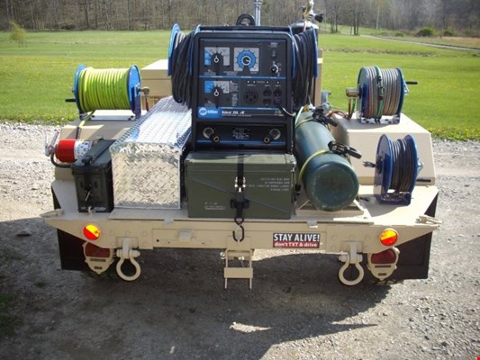 Welding trailer